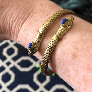 Stella & Dot Gold Snake Bracelet
